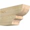 Ekena Millwork Ridgewood Rough Sawn Rafter Tail, Douglas Fir, 6"W x 10"H x 18"L RFT06X10X18RID00RDF - alternate 1